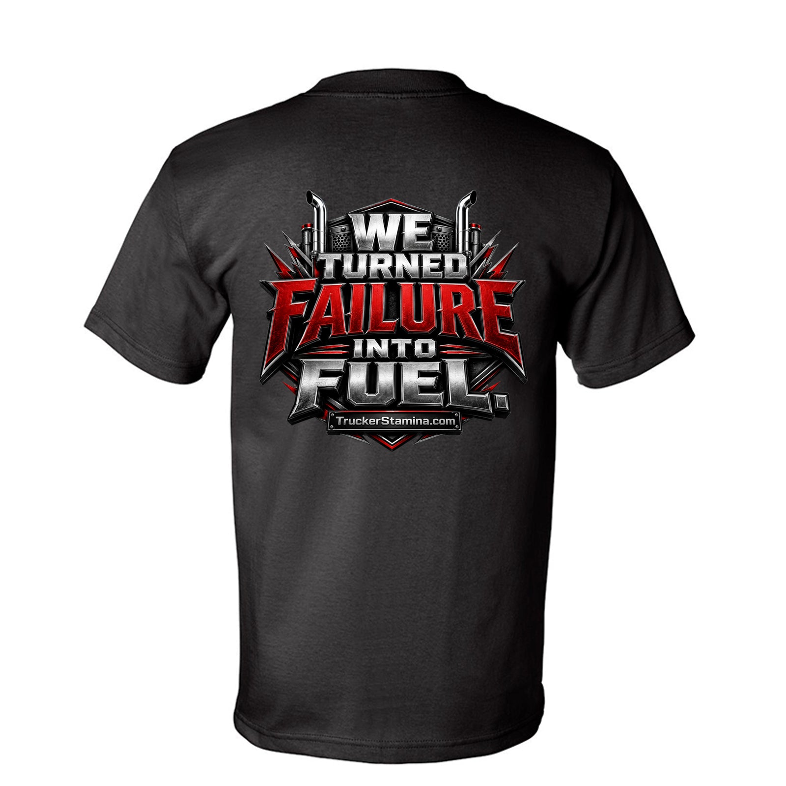 FAILURE INTO FUEL TEE — black back