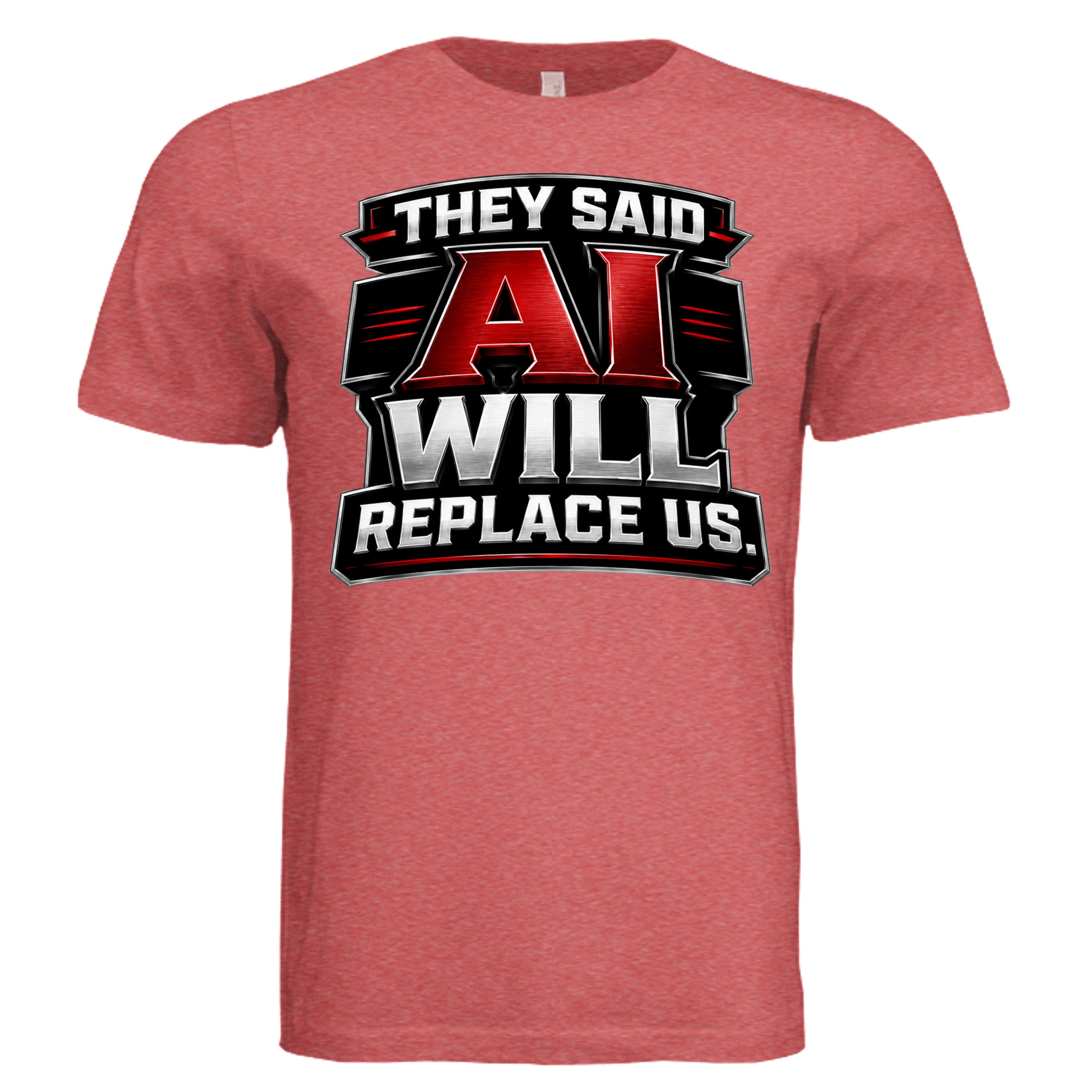 RED TRIBLEND - 3413C - FRONT