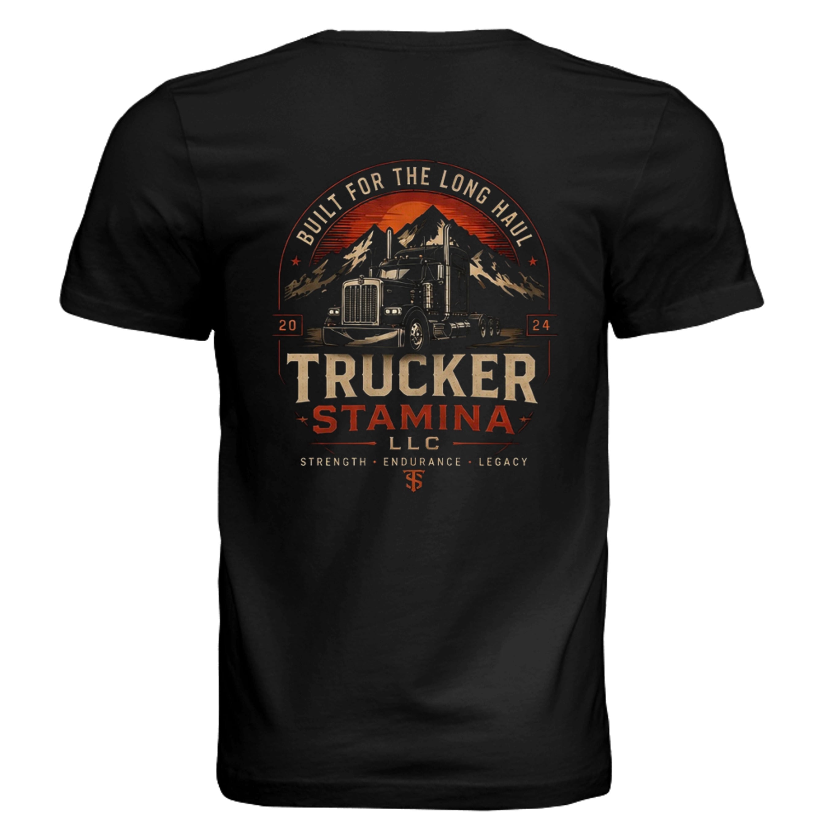 SLD BLK TRIBLEND - 3413C - BACK