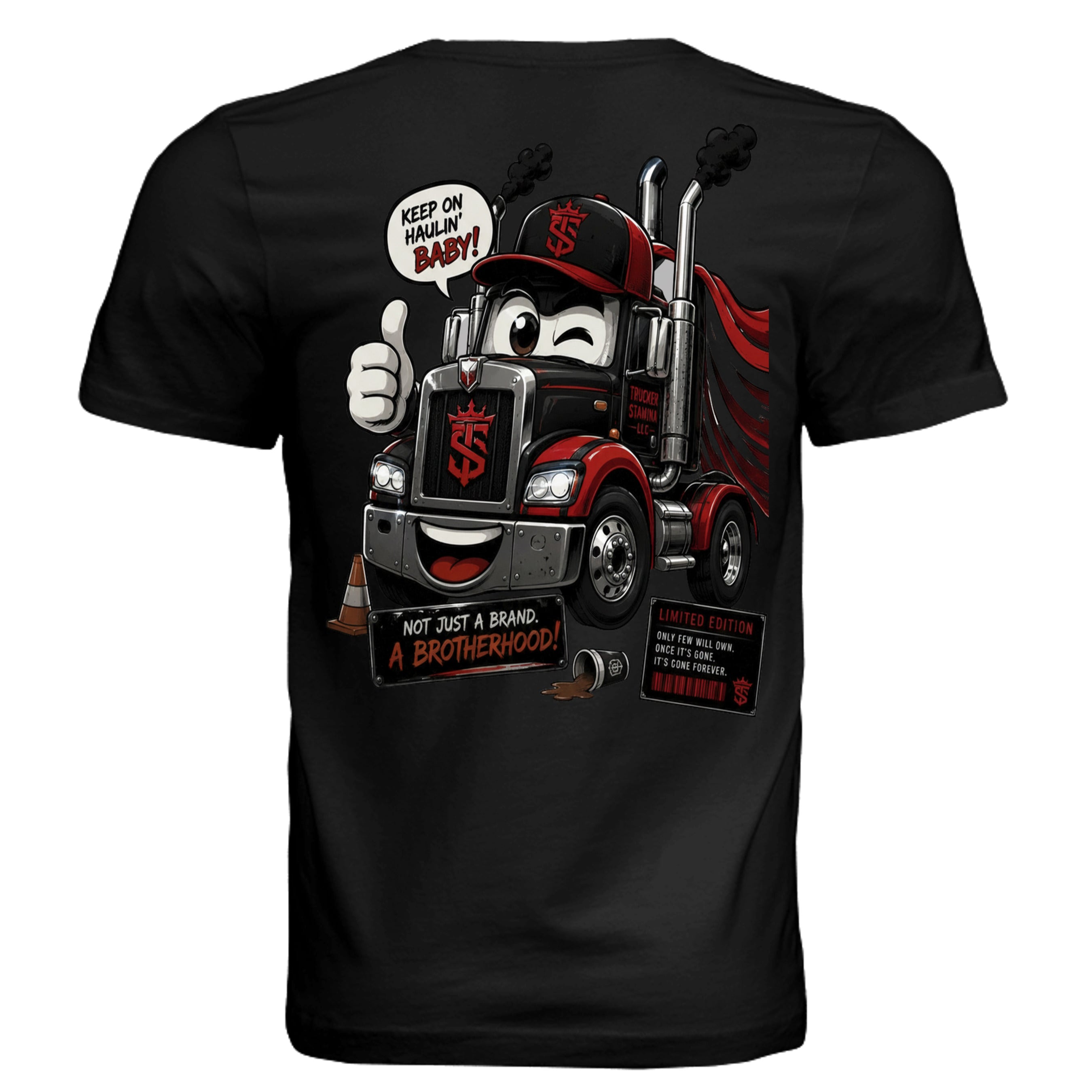 SLD BLK TRIBLEND - 3413C - BACK