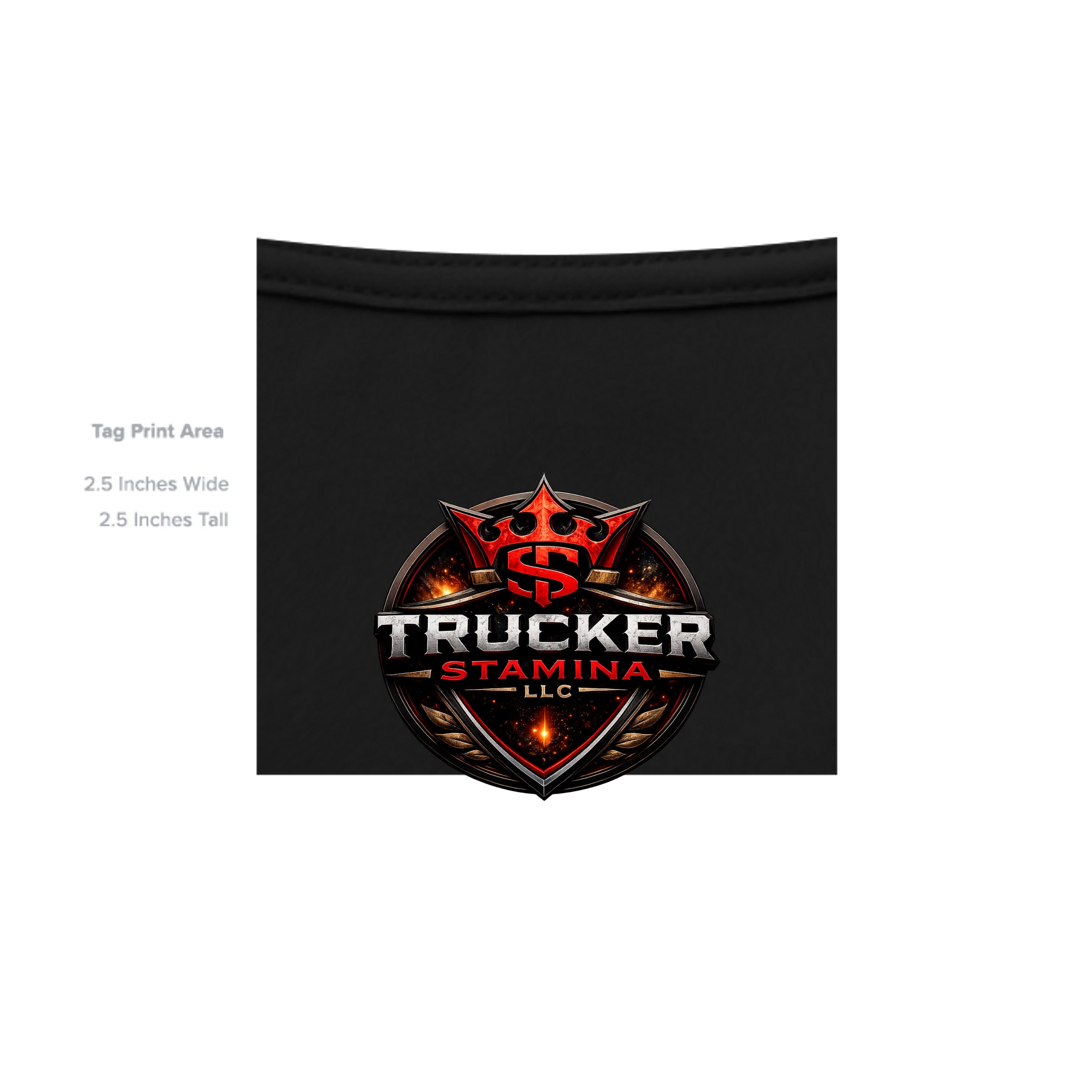 SLD BLK TRIBLEND - 3413C - INSIDE_TAG_LINE