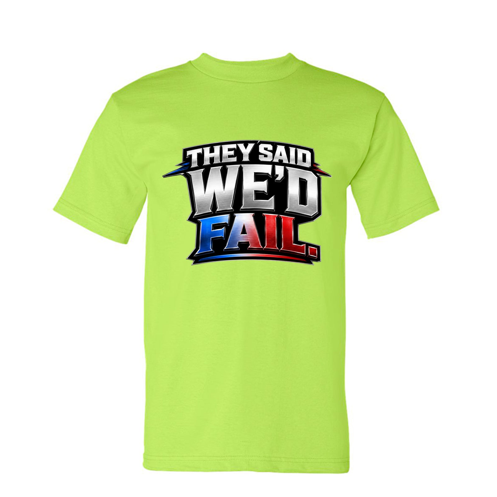 FAILURE INTO FUEL TEE — lime green front