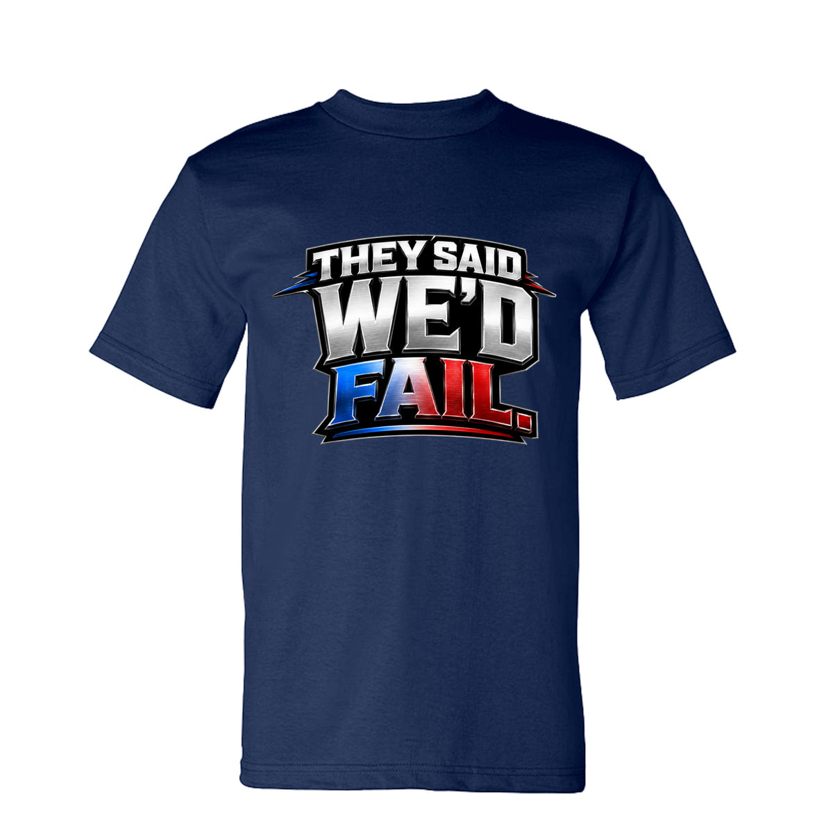 FAILURE INTO FUEL TEE — navy front