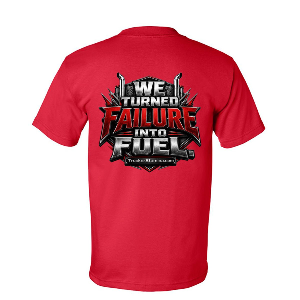 FAILURE INTO FUEL TEE — red back
